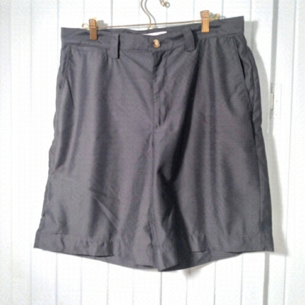 columbia grey golf short